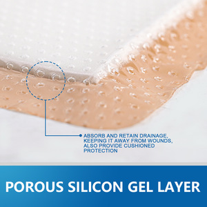 Sumifun Aplicaciones de Espuma de Poliuretano y Gel de Silicona Médica, Exclusivas Transfronterizas, Adhesivos para Úlceras por Presión y <span class=keywords><strong>Escaras</strong></span>, Alivio de Presión - Product Image 3