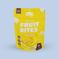 Sacs en mylar haute tolérance avec logo personnalisé sacs d'emballage pour bouchées de fruits et chips de bonbon pochettes à fermeture éclair de qualité alimentaire