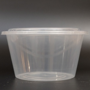 अच्छी कीमत पीपी प्लास्टिक खाद्य कंटेनर आयताकार गोल स्पष्ट डिस्पोजेबल घर और रसोई के लिए डिलीवरी लंच बॉक्स - Product Image 3