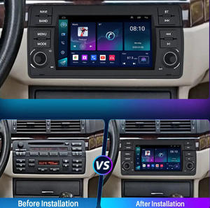 Radio de coche Android 7 '9 pulgadas para BMW E46 1998 ~ 2006 con Carplay inalámbrico Android función automática estéreo <span class=keywords><strong>Multimedia</strong></span> para coche - Product Image 3