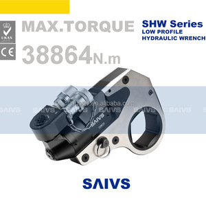 Actionneur hydraulique à cliquet AF à double action SHWD50 en alliage aéronautique, 10000 PSI, 21960 Nm, 75-135 mm, profil bas, hexagonal - Product Image 4