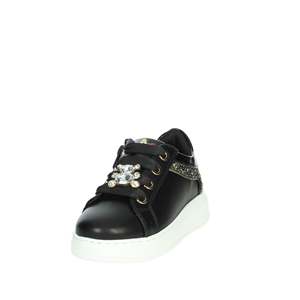 Asso Bambine E Ragazze <b>Sneakers</b> Ag 16532 Nero Oro Chunky Shoes - Product Image 6