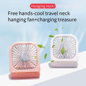 Nuevo Producto, Ventilador de Cuello Portátil, Mini Ventilador de Cuello Flexible para Exteriores, Ventilador de Cuello de Moda en Caja Corrugada - Product Image 5