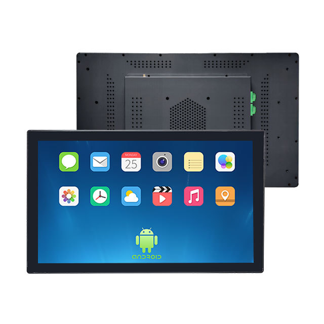 23.6 Inch Capacitive Touch Panel Pc 4G+32GB Android Optical Touch Screen Industrial Embedded Monitor