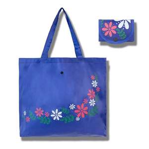 Reutilizable hombro Nylon dibujos animados grande plegable impermeable viaje portátil bolsa de compras de comestibles - Product Image 5