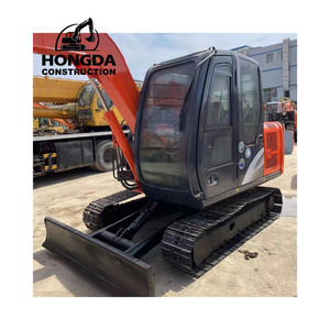 Mini pelle d'occasion HITACHI ZX55USR de 5 tonnes d'origine japonaise ZX55 Hitachi ZX70 ZX60 ZX55 vente au comptant - Product Image 4