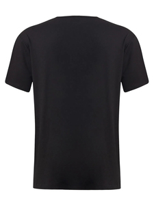 Summer Men Breathable Polyester Three Color-Block Short Sleeve T-Shirt Casual Daily Undershirt blank t shirt - Product Image 2