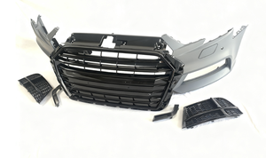 Paraurti Anteriore per Tuning <span class=keywords><strong>Auto</strong></span> Anno 2016-2018 per <span class=keywords><strong>AUDI</strong></span> A3 Aggiornamento a <span class=keywords><strong>S3</strong></span> - Product Image 2