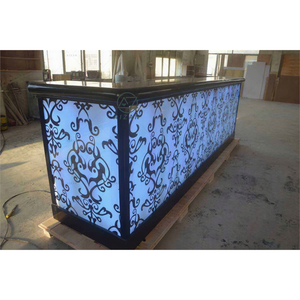 Muebles de Bar de calidad superior, muebles comerciales personalizados, Mostrador de Bar Led de lujo, Mostrador de DJ para club nocturno, cóctel, vino, <span class=keywords><strong>Pub</strong></span> - Product Image 5