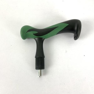 Poignée de canne Fukangrui, design flamme violet-noir, antidérapante, ergonomique, pour aide à la mobilité des personnes âgées - Product Image 3