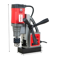 Vente flash - Perceuse magnétique industrielle BJ-16, perceuse à base magnétique portable de 16 mm pour la fabrication de structures en acier