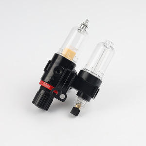 Filtre-régulateur double unité Airtac avec manomètre pour système pneumatique - Product Image 3
