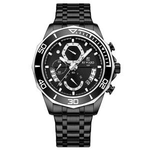 นาฬิกาข้อมือผู้ชาย OEM มัลติฟังก์ชั่น ระดับไฮเอนด์ ดีไซน์ธุรกิจ  แบบเข็ม 6 เข็ม โครโนกราฟ ระบบจักรกล กันน้ำ นาฬิกาสปอร์ตควอตซ์ - Product Image 4