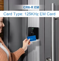 Lecteur Wiegand IP66 étanche WG26 WG34, lecteur de cartes RFID EM, lecteur de cartes esclave, proximité 125KHZ, système de contrôle d'accès aux portes