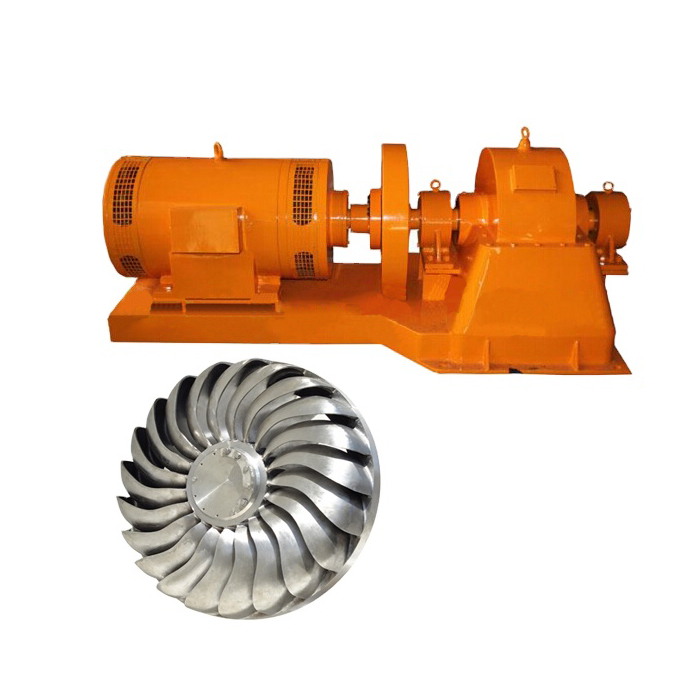 500-1500r/min China Supplier used steam turbine generator for sale water turbine generator set