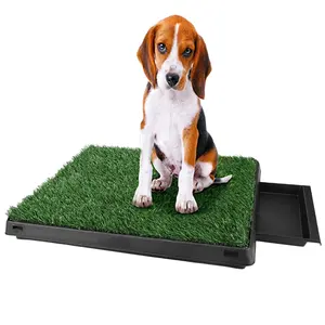 Cobertura de almofada para cães 2025d, capa de grama verde para cachorros