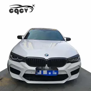 플라스틱 소재 M5 스타일 바디 키트 BMW 5 시리즈 G30 G38 앞 범퍼 후면 범퍼 사이드 스커트 BMW G30 펜더