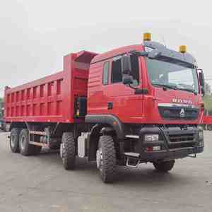 Camiones Volquete Usados Sinotruk Howo 8*4 de 12 Ruedas, 40T, 50T, 60T, de Servicio Pesado, de Segunda Mano, y Camiones Volquete Mineros HOWO de 375HP, Año <span class=keywords><strong>2022</strong></span> - Product Image 1