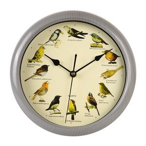 Amz Hot Selling <strong>Cuckoo</strong> 10/13-inch Round Wall Clock with Chime and Bird <strong>Call</strong>, Christmas Music Wall Clock for Gift - Product Image 3