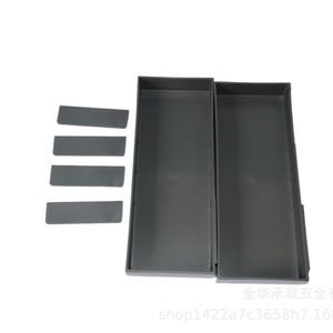 Storage <b>Box</b> Plastic Rectangle 1 Compartment Standing Type For Bathroom <b>Vanity</b> Washbasin Organization - Product Image 3