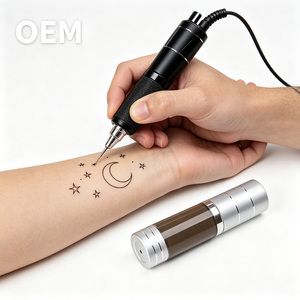 Pigment semi-permanent léger et respirant pour sourcils et lèvres, riche en extraits végétaux, transparent, à rétention stable. - Product Image 3