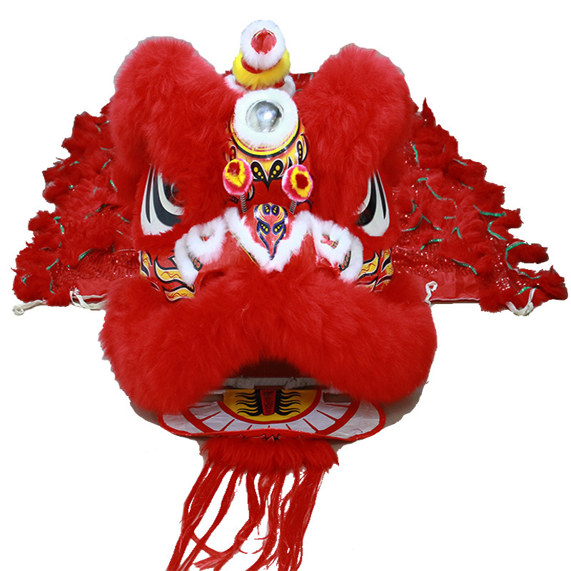 Folk Dances in China Traditional Lion Dance Costumes