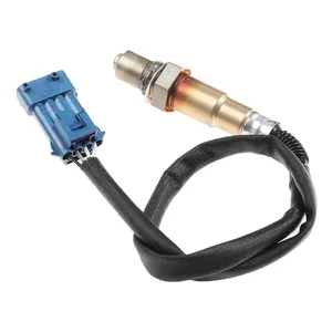 Venda quente Novo Carro Auto Sensor De Oxigênio Sensor Lambda 96368765 Para Peugeot CC SW 106 206 207 306 406 12