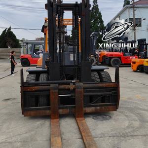 รถยก TCM FD100Z8 10 ตัน รถยกมือสองจากญี่ปุ่น 10 ตัน เครื่องยนต์ Isuzu 6BG1 รถยกใช้แล้ว รถยกใช้น้ำมันเชื้อเพลิง 3000 มม. 10000 กก. - Product Image 2