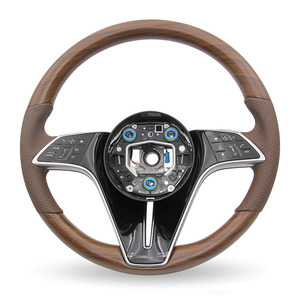 Volante Personalizado OEM de Madera de Durazno para Mercedes Benz ML350 CLK500 GLS 450 C220 <span class=keywords><strong>C220D</strong></span> - Product Image 6