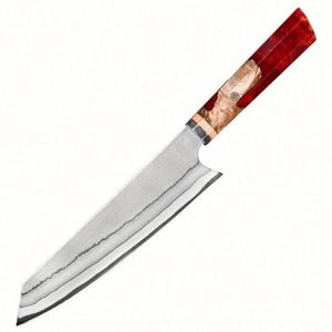 8'' Carbon Steel Traditional Forged Eco-Friendly Ambidextrous Chef <b>Knife</b> with Resin Wood Handle - Product Image 5