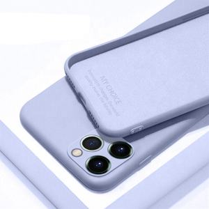 Custodia per telefono in <span class=keywords><strong>Silicone</strong></span> liquido IVANHOE per <span class=keywords><strong>iphone</strong></span> 11 Pro Max custodia protettiva completa per <span class=keywords><strong>iPhone</strong></span> X XS MAX XR 7 8 6 6s Plus - Product Image 2