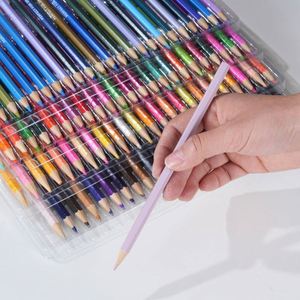 Lot de 96 crayons de couleur hexagonaux à base d'huile pour artistes, idéal pour le papier, pour enfants - Product Image 2