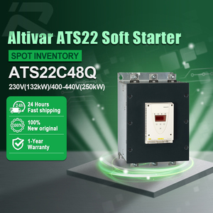 มอเตอร์ซอฟต์สตาร์ทเตอร์ ATS22C48Q รุ่นใหม่ของแท้ ซีรีส์ ATS22 แบบอะซิงโครนัส 3 เฟส 230-440V 132-250kW ตัวควบคุมมอเตอร์แบบอะซิงโครนัส - Product Image 1