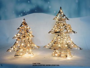 Décoration de Noël en forme de cerf lumineux, fonctionnant sur piles, avec LED scintillantes, ornement de jardin en forme de renne - Product Image 4