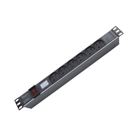 Unité de distribution d'alimentation AI Cluster, fabrication sur mesure, 16A, unité de distribution d'alimentation intelligente universelle pour rack, PDU