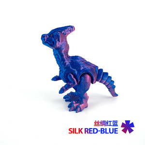 Figura de Acción de Dinosaurio Articulado Impresa en 3D, Personajes de Animales, Juguetes Antiestrés Personalizables para Decoración del Hogar y la Oficina - Product Image 3