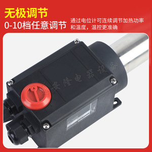 Industrial Air Heater Stainless Steel Electric High Power Hot Air Blower For Heating Equipment - Product Image 5