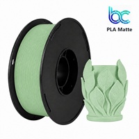 Filament PLA Mat, Tiges en Plastique 1,75 mm, Bobine de 1 kg, Faible Brillance, Cache les Lignes de Couche, Impression FDM Haute Précision
