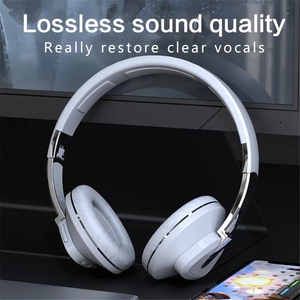 Écouteurs H3 <span class=keywords><strong>haut</strong></span> <span class=keywords><strong>de</strong></span> <span class=keywords><strong>gamme</strong></span>, <span class=keywords><strong>casque</strong></span> sans fil avec basses, réduction <span class=keywords><strong>de</strong></span> bruit, grand coussin d'oreille, <span class=keywords><strong>casque</strong></span> stéréo avec microphone - Product Image 4
