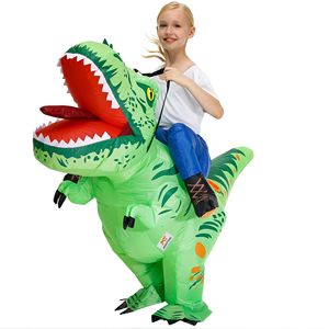 Disfraz Inflable <span class=keywords><strong>de</strong></span> Dinosaurio Unisex para Niños, Divertido Disfraz <span class=keywords><strong>de</strong></span> Mascota para Cosplay, Estilo Anime, Disponible en Stock - Product Image 4