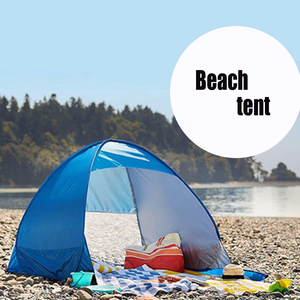 Carpa <span class=keywords><strong>de</strong></span> Camping Automática Manye para Exteriores, Impermeable 1000-1500mm, Anti UV, Triple Capa, Ultraligera, para Playa, Verano y Protección Solar - Product Image 1