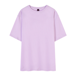 Haute qualité 95% coton 5% Spandex <span class=keywords><strong>taille</strong></span> libre A4 respirant et ample <span class=keywords><strong>blanc</strong></span> à manches courtes col rond surdimensionné T-<span class=keywords><strong>shirt</strong></span> pour les femmes - Product Image 5