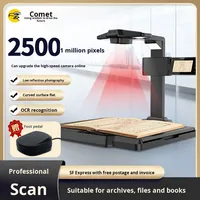 Escáner de Documentos de Alta Velocidad Comet GP3320Z con Sensor CMOS HD de 25MP, Nivelación de Superficies Curvas, Reconocimiento de Texto OCR, Interfaz USB, en Stock