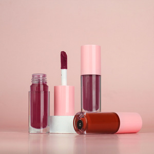 <span class=keywords><strong>Gloss</strong></span> à lèvres crémeux velouté hydratant mat, imperméable, 18 couleurs, avec étiquette privée - Product Image 2