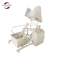 Nouvelle machine de commande d'élévateur à godets automatique, industrielle, électrique et hydraulique pour chariot élévateur de viande et l'alimentation