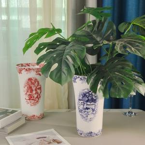 Vase en céramique de style nordique, vase à fleurs séchées, tigre, salon, décoration d'intérieur simple et créative - Product Image 3