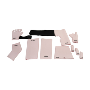 2027 Manicotto per <span class=keywords><strong>ginocchio</strong></span> in idrogel rosa per terapia caldo/freddo, riutilizzabile, con logo OEM, per gonfiore e dolore al <span class=keywords><strong>ginocchio</strong></span> - Product Image 3