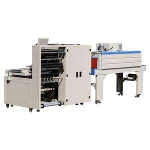 Fully Automatic Eco-Friendly High Productivity Shrink Machine for Food Beverage <b>Textiles</b> <b>Packaging</b> with Foil and POF Film - Product Image 3