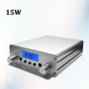 RS RADIO 15 Wát FM Transmitter + Antenna Đài Phát Thanh Thiết Bị Phòng Thu Cho Xe Hơi, Nhà, Nhà Thờ - Product Image 1