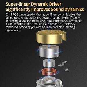 <span class=keywords><strong>KZ</strong></span> <span class=keywords><strong>ZSNPro</strong></span> 2 ZSN PRO 2 Hybrid Drive 1BA + 1DD in Ear Metal Earphones HIFI Bass Headset Sport Noise Cancelling Headphone - Product Image 6